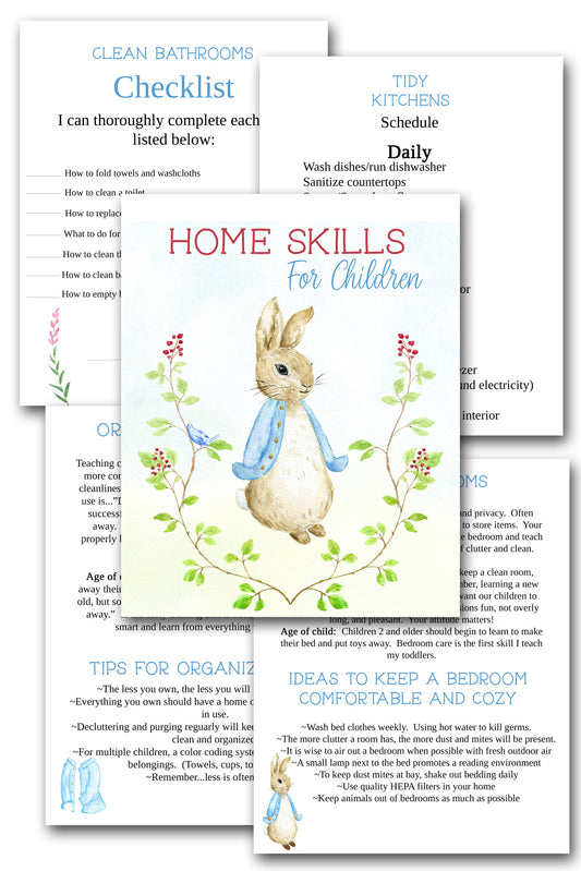 HOME SKILLS for Children Training Workbook